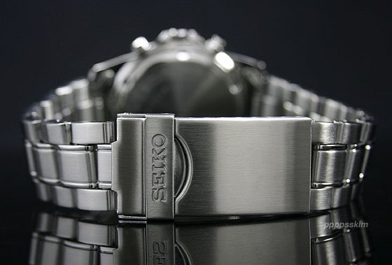 SEIKO】セイコー海外モデル 1/20秒高速センタークロノメンズ腕時計 