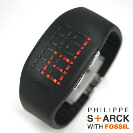 Philippe STARCK with FOSSIL LEDウォッチ PH1055 - 腕時計のセレクト 