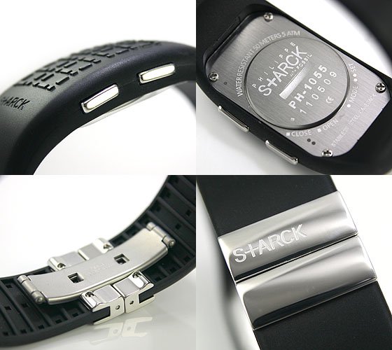 Philippe STARCK with FOSSIL LEDウォッチ PH1055 - 腕時計のセレクト 