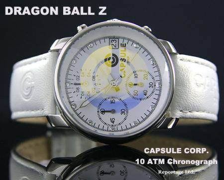 限定300本【ドラゴンボールZ】カプセルCORP.クロノグラフ腕時計 
