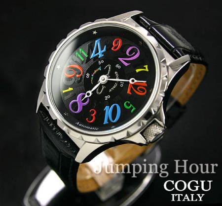 COGU】ジャンピングアワー JH2 B/CL 自動巻 - 腕時計のセレクト 